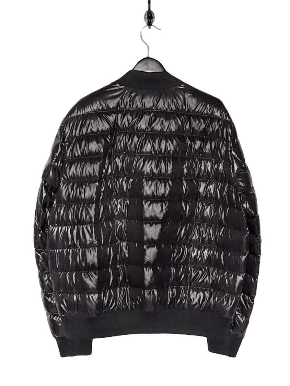 Moncler Black Perouges Quilted Light Down Bomber Jacket - Picture 6 of 15